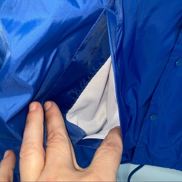 Lollapalooza Windbreaker Jacket Royal Blue Men's Unisex Size Extra Large - Picture 10 of 11